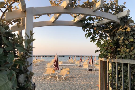spiaggia tramonto